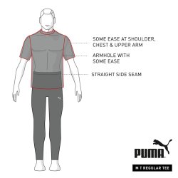 Футболка Puma ESS Small Logo Tee M - синя