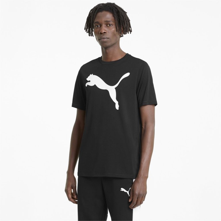 Футболка Puma Active Big Logo Tee M - чорний