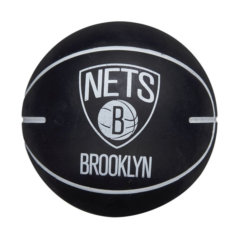 М'яч Wilson NBA Dribbler Bskt Bro Nets - чорний