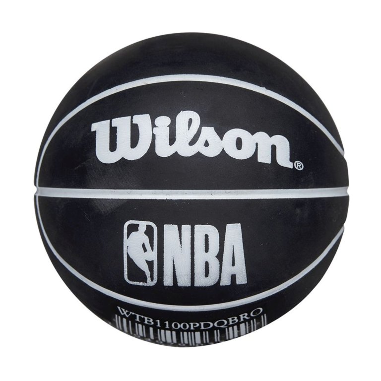 М'яч Wilson NBA Dribbler Bskt Bro Nets - чорний