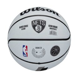 М'яч Wilson NBA Player Icon Mini Bskt Durant - білий/чорний
