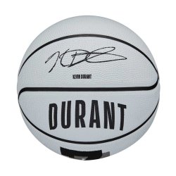 М'яч Wilson NBA Player Icon Mini Bskt Durant - білий/чорний