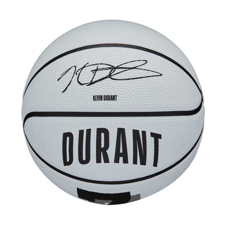 М'яч Wilson NBA Player Icon Mini Bskt Durant - білий/чорний
