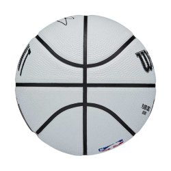 М'яч Wilson NBA Player Icon Mini Bskt Durant - білий/чорний