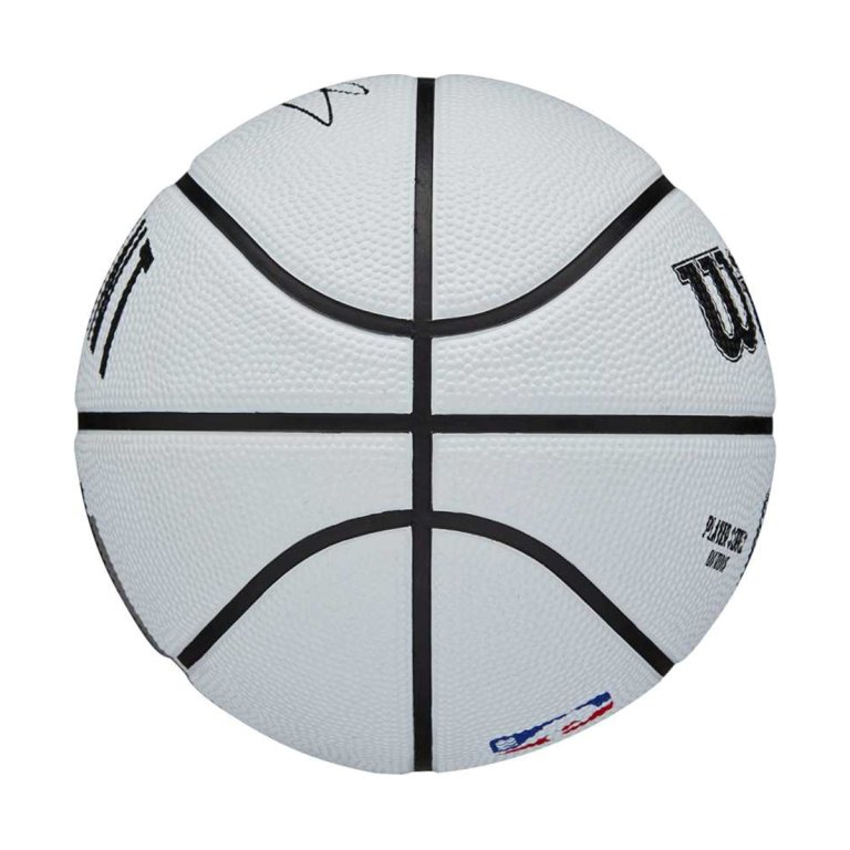 М'яч Wilson NBA Player Icon Mini Bskt Durant - білий/чорний
