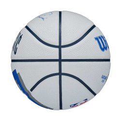 М'яч Wilson NBA Player Icon Mini Bskt Luka - білий/синій