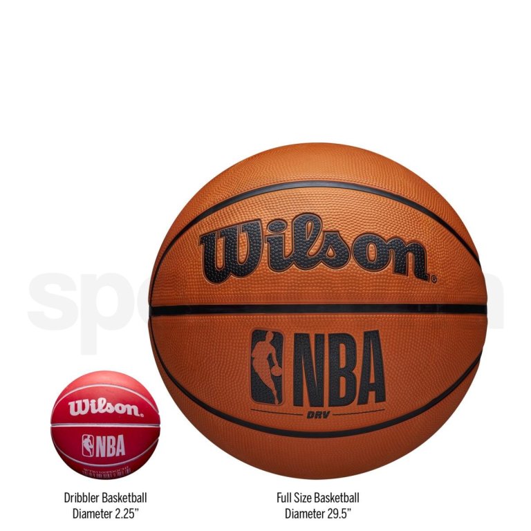 М'яч Wilson NBA Dribbler Bskt Bro Nets - чорний