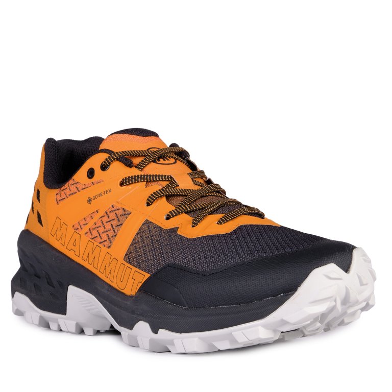 Взуття Mammut Sertig II Low GTX M - чорне / коричневе / помаранчеве