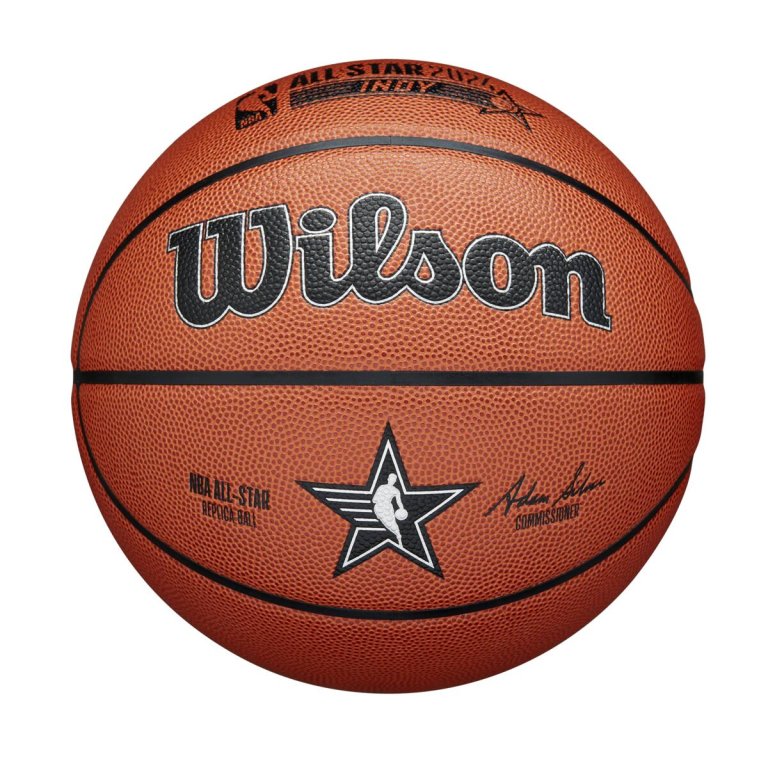 М'яч Wilson NBA All Star Replica Bskt - коричневий