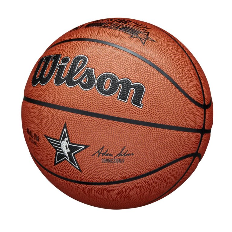 М'яч Wilson NBA All Star Replica Bskt - коричневий