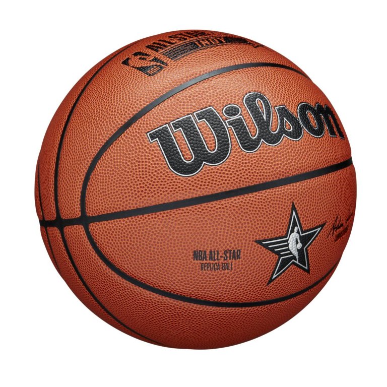 М'яч Wilson NBA All Star Replica Bskt - коричневий