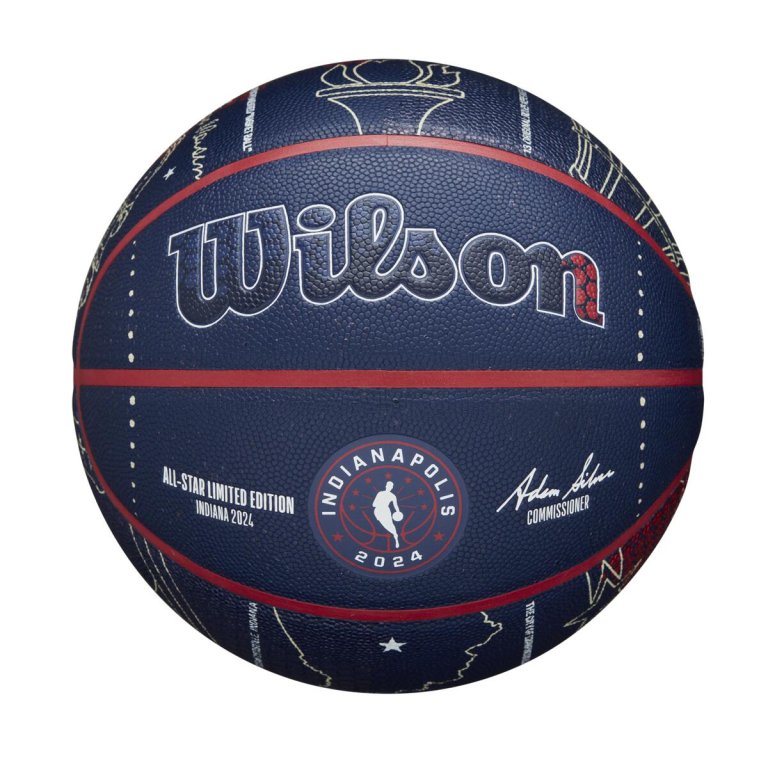 М'яч Wilson NBA All Star Replica Bskt - синій