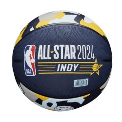 М'яч Wilson NBA All Star Replica Bskt - синій / жовтий