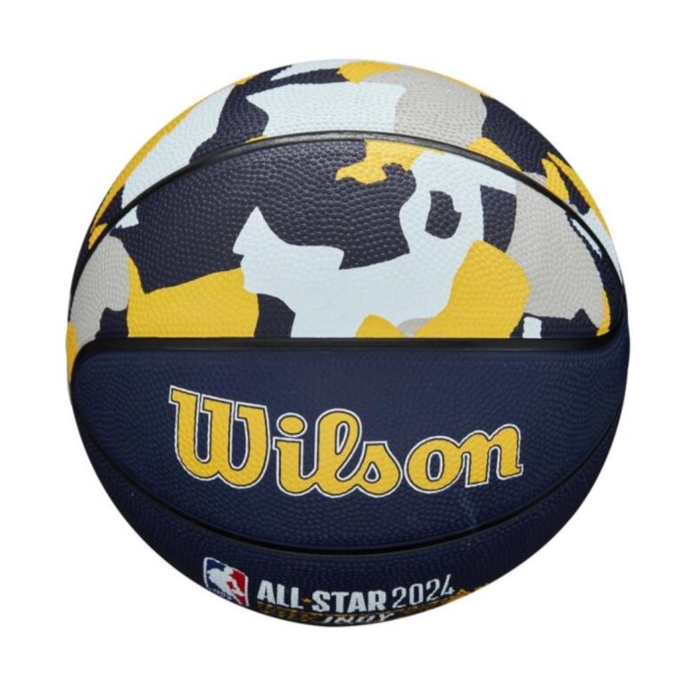 М'яч Wilson NBA All Star Replica Bskt - синій / жовтий