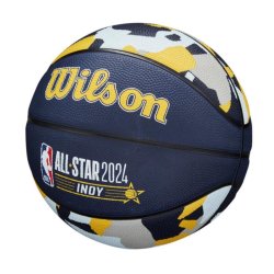 М'яч Wilson NBA All Star Replica Bskt - синій / жовтий