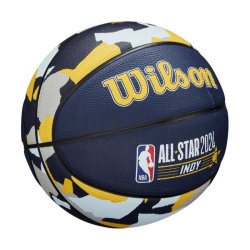 М'яч Wilson NBA All Star Replica Bskt - синій / жовтий