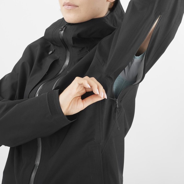 Куртка Salomon Outline 3L GTX® W - чорна