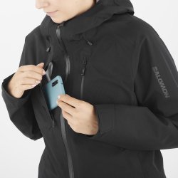 Куртка Salomon Outline 3L GTX® W - чорна