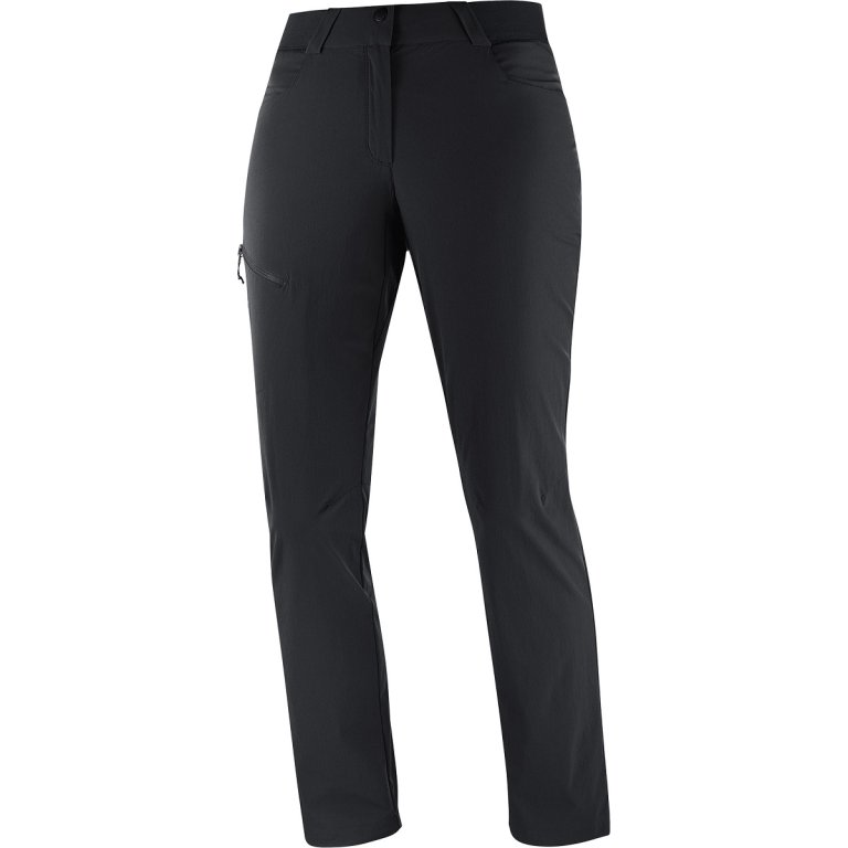 Штани Salomon Wayfarer Pants W - чорні (укорочені)