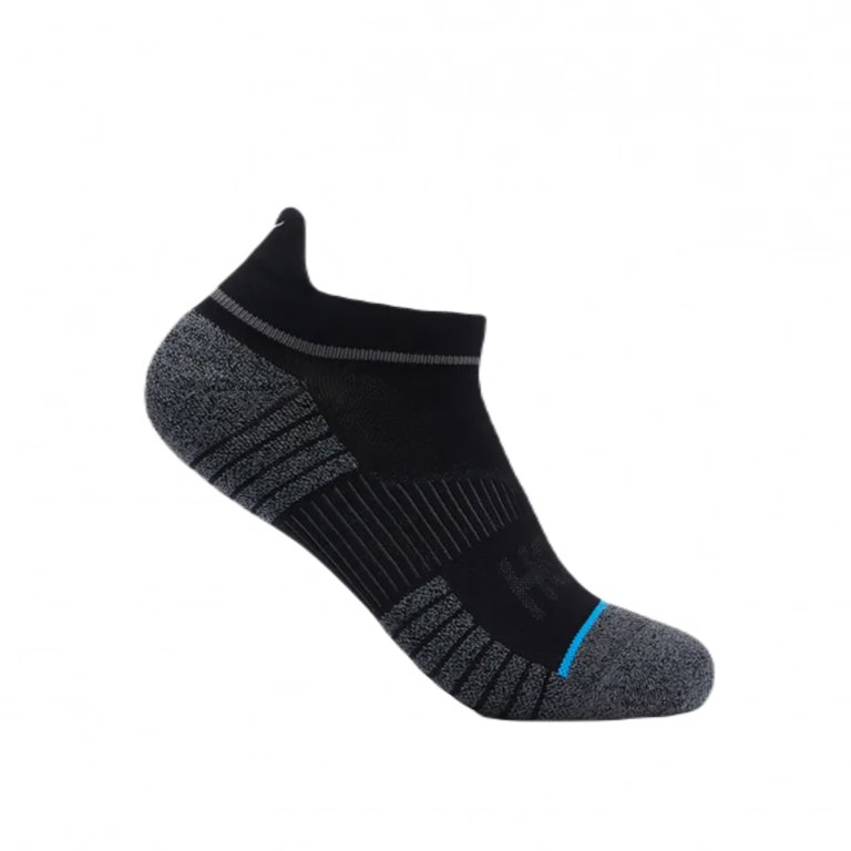 Ponožky Hoka No-Show Run Sock 3-Pack - bílá/černá/šedá