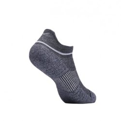 Ponožky Hoka No-Show Run Sock 3-Pack - bílá/černá/šedá