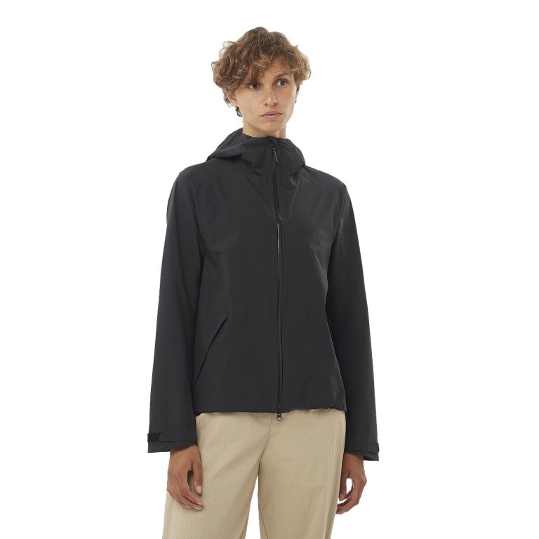 Куртка Salomon Outerpath 2.5L Jkt W - чорна