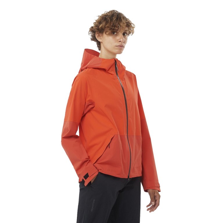 Куртка Salomon Outerpath 2.5L Jkt W - помаранчева