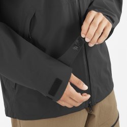 Куртка Salomon Outerpath 2.5L Jkt M - чорна