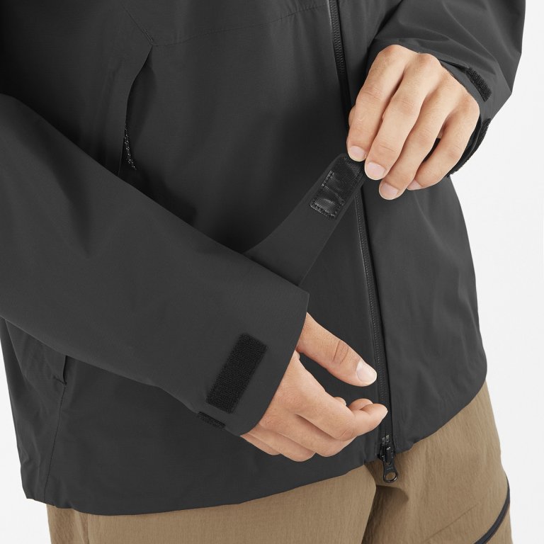 Куртка Salomon Outerpath 2.5L Jkt M - чорна
