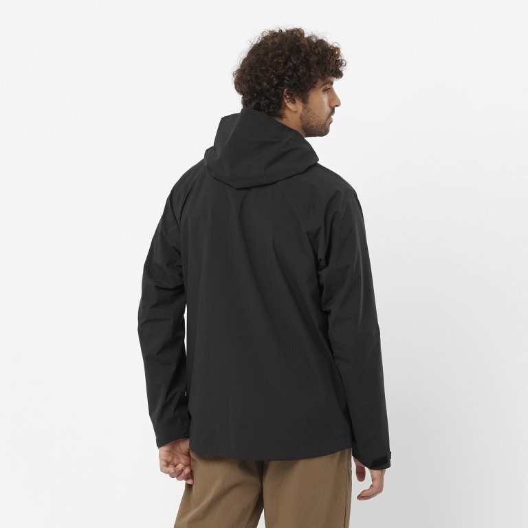 Куртка Salomon Outerpath 2.5L Jkt M - чорна