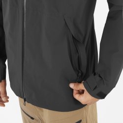 Куртка Salomon Outerpath 2.5L Jkt M - чорна