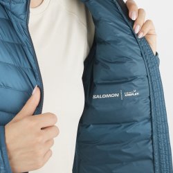 Куртка Salomon Elixir Micro Down Jkt W - синя
