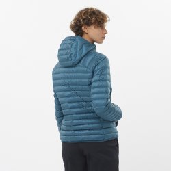 Куртка Salomon Elixir Micro Down Jkt W - синя