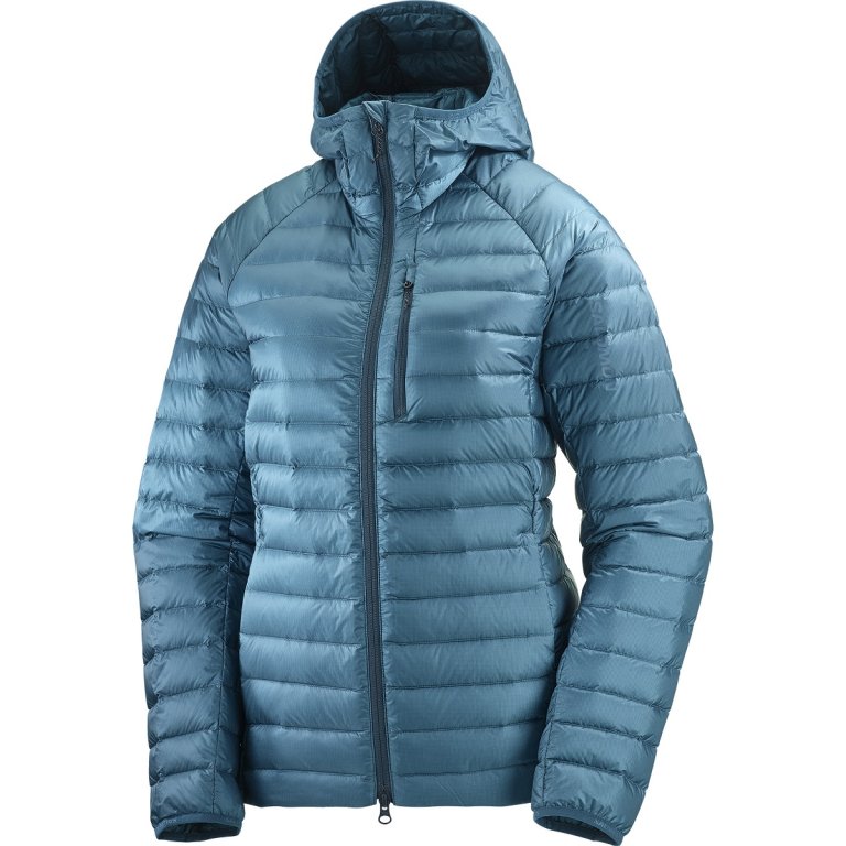 Куртка Salomon Elixir Micro Down Jkt W - синя