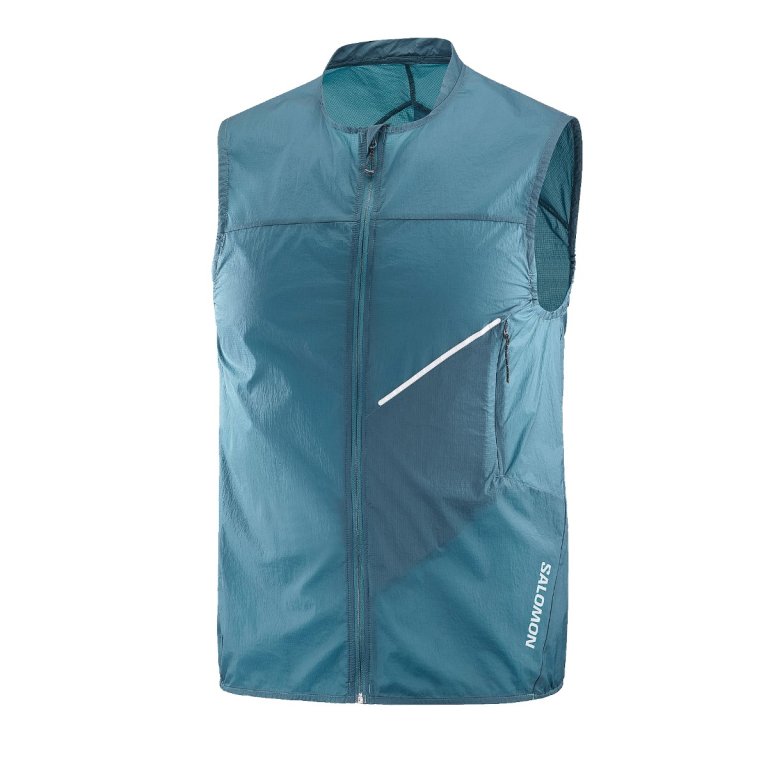 Куртка Salomon Sense Aero Wind Vest M - синій