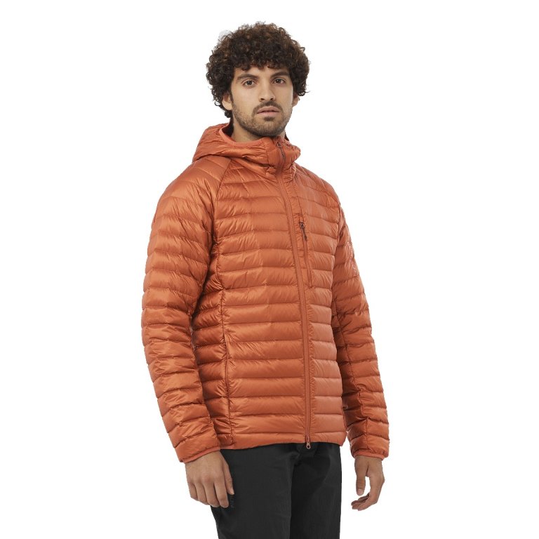 Куртка Salomon Elixir Micro Down Jkt M - помаранчева