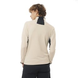 Світшот Salomon Essential Lightwarm HZ W - коричневий