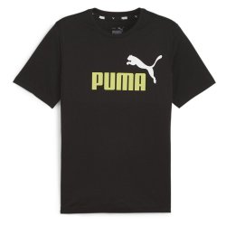 Футболка Puma ESS+ 2 Col Logo Tee M - чорний