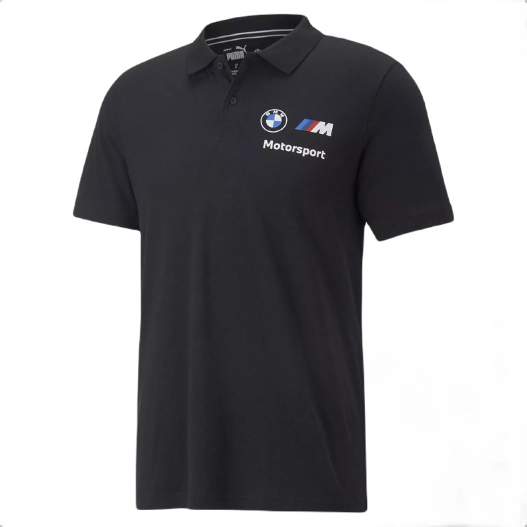 Футболка Puma BMW MMS ESS Polo M - чорна