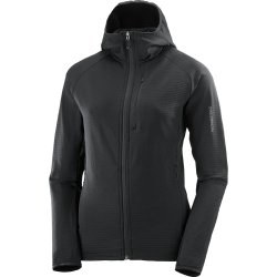 Світшот Salomon Essential Lightwarm FZ HD W - чорний