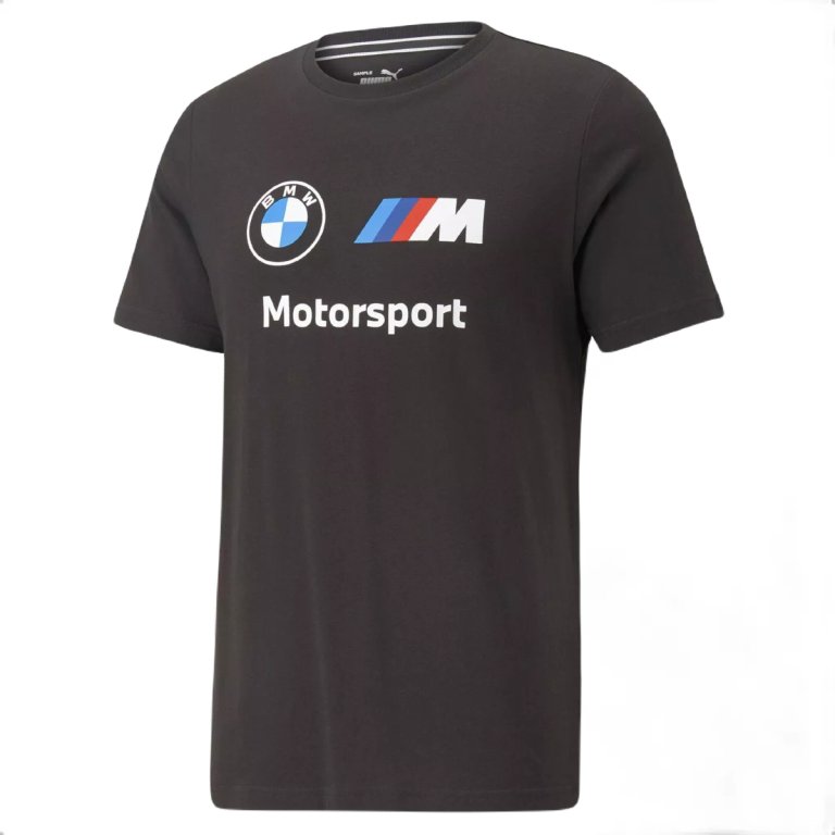 Футболка Puma BMW MMS ESS Logo Tee M - чорна