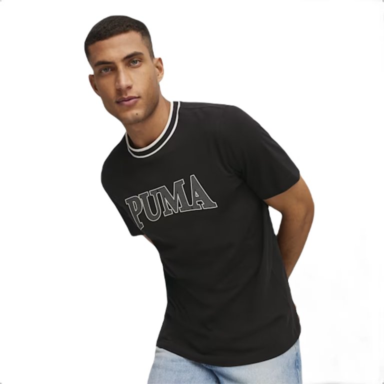 Футболка Puma Squad Big Graphic Tee M - чорна