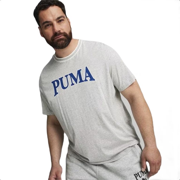 Футболка Puma Squad Big Graphic Tee M - сірий