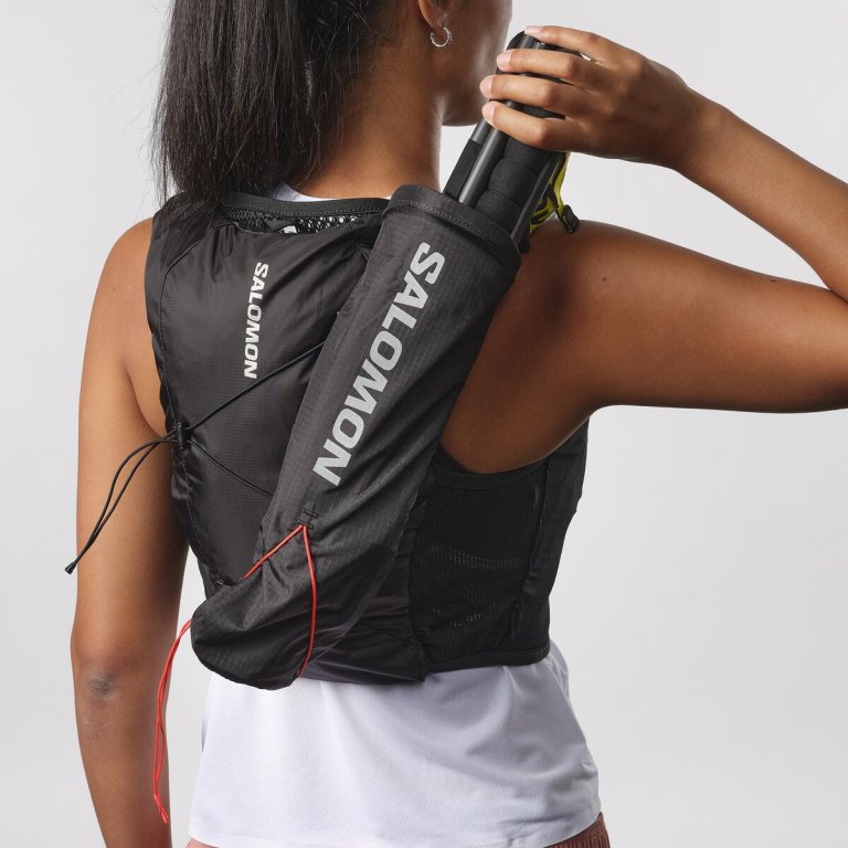 Жилет для бугу Salomon Active Skin 4 з флягами W - чорний