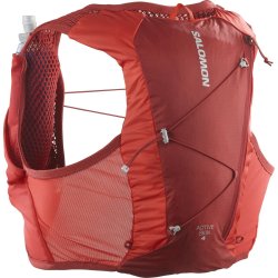 Рюкзак Salomon Active Skin 4 з флягами - червоний