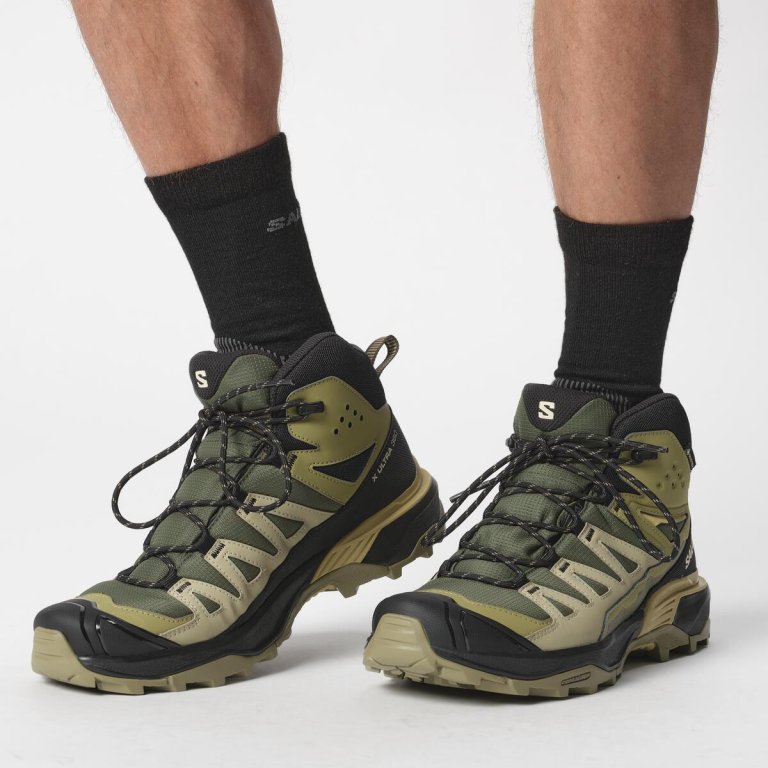 Взуття Salomon X Ultra 360 Mid GTX M - зелене