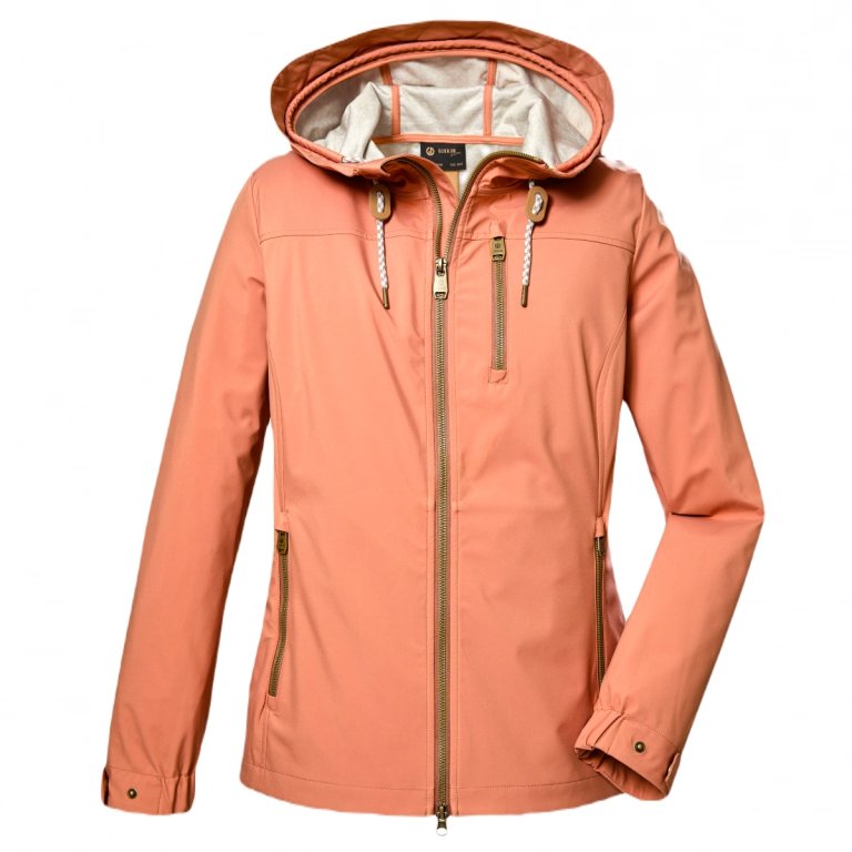 Bunda Killtec GS 24 SFTSHLL JCKT W - oranžová