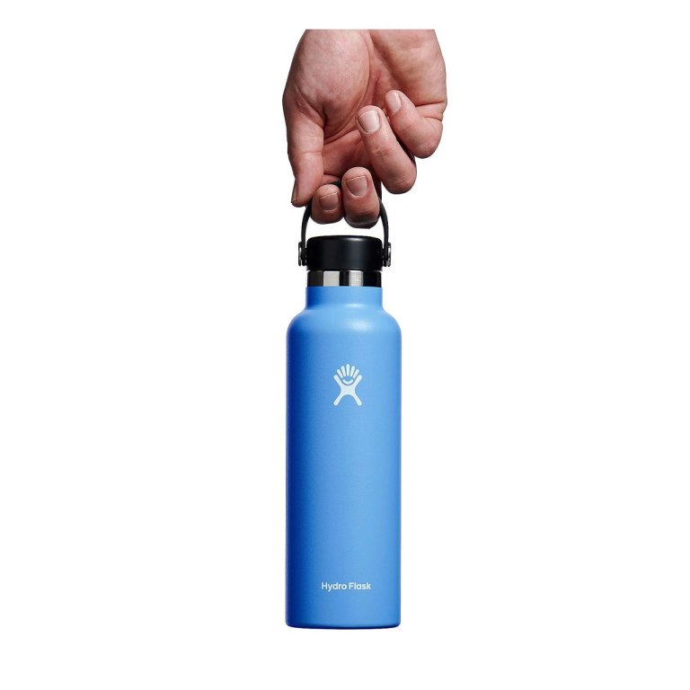 Термос Hydro Flask 21 унція (621 мл) Standard Mouth Flex Cap - синій