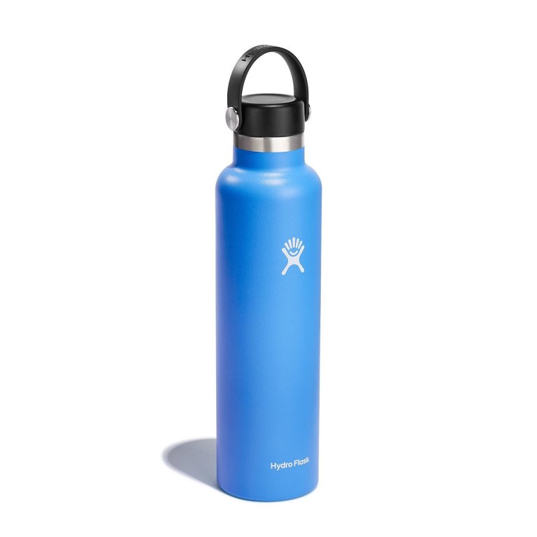 Termoska Hydro Flask 24 oz (710 ml) Standard Mouth Flex Cap - modrá