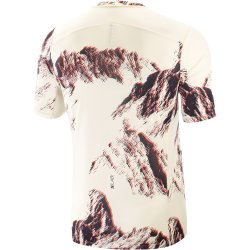 Футболка Salomon S/LAB Ultra Tee W - бежевий/червоний